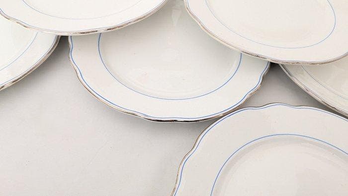 Richard Ginori - Tafelservies voor 12 (12) - Porselein -, Antiek en Kunst, Antiek | Meubels | Tafels