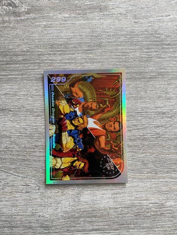 Gen2 #299 Silver Double dragon Fan bundle Limited run gam..., Ophalen of Verzenden