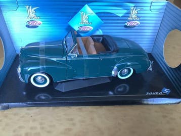 Solido 1:18 - Voiture miniature - Peugeot 203 Cabriolet