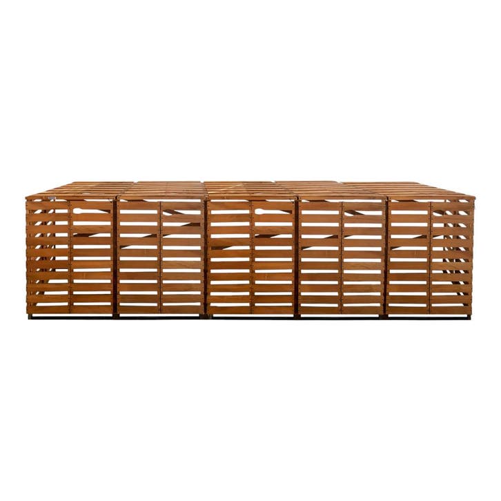 Lendo Online Kliko Ombouw Vijfvoudig 359x80x118 cm Hout, Tuin en Terras, Overige Tuin en Terras, Nieuw, Verzenden