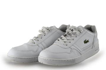 Lacoste Sneakers in maat 43 Wit, Kleding | Heren, Verzenden, Zo goed als nieuw, Sneakers, Wit