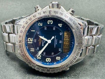 Breitling - Chronographe Reveil - A51035 - Homme - 1990-1999