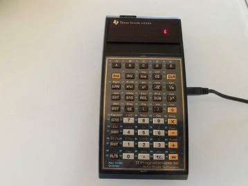 Texas Instruments, TI-58 - Rekenmachine - 1970-1980