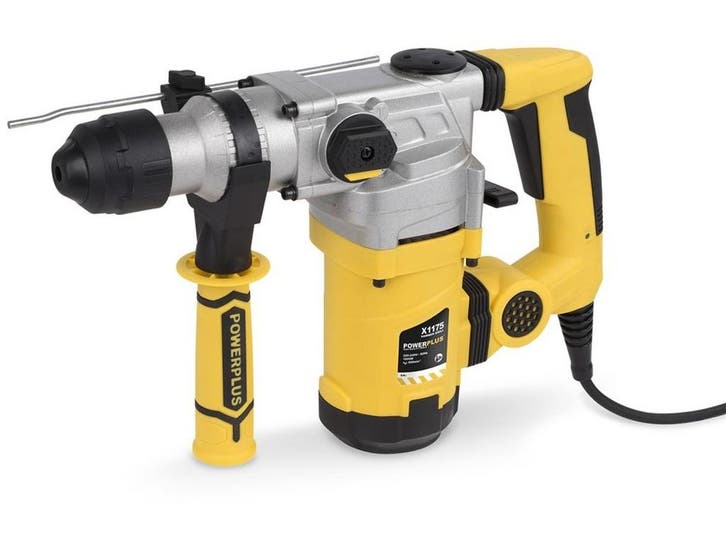 Powerplus POWX1175 - Boorhamer - 1600W 3900 slagen per, Bricolage & Construction, Outillage | Foreuses, Envoi