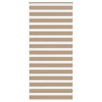 vidaXL Zebra Blind 115x230 cm stofbreedte 110,9 cm polyester, Verzenden