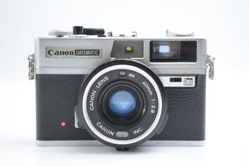 Canon Datematic with 2.8/40mm | Meetzoeker camera (Zonder