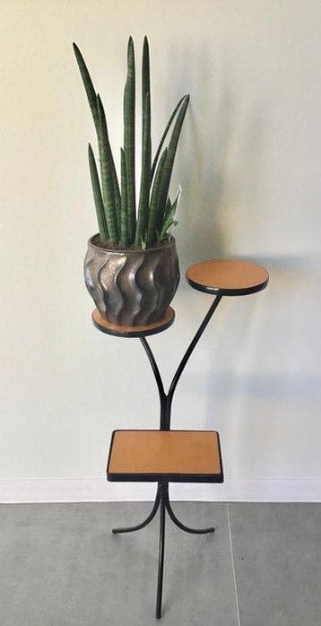 Plantentafel - met formica in 3 niveaus, atomische