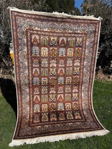 Top Silk Ghoum Tapijt - Tapijt - 200 cm - 125 cm, Huis en Inrichting, Nieuw