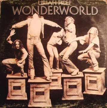 Uriah Heep - Wonderworld, Verzenden, Gebruikt