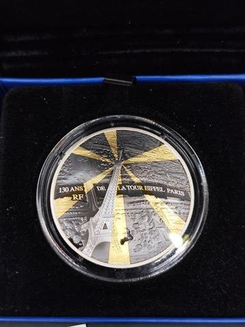 Frankrijk. 10 Euro 2019 Tour Eiffel Proof