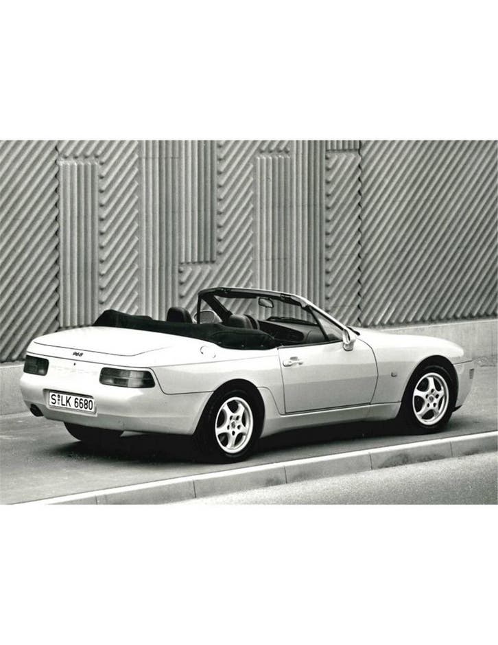 1994 PORSCHE 968 CABRIOLET PERSFOTO, Livres, Autos | Brochures & Magazines