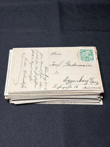 Oostenrijk - Oostenrijks-Hongaars Postarchief 1908-1930: 80, Gelopen