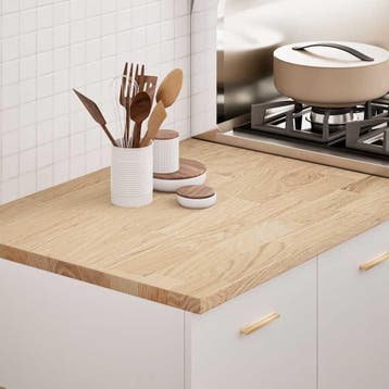 vidaXL Keuken werkblad rechthoekig 80x63,5x2,7 cm massief, Verzenden, Nieuw