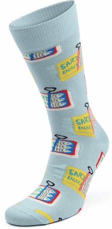 Happy Socks Sokken Sardine Tin maat 41-46 Heren, Vêtements | Hommes, Chaussettes & Bas, Verzenden