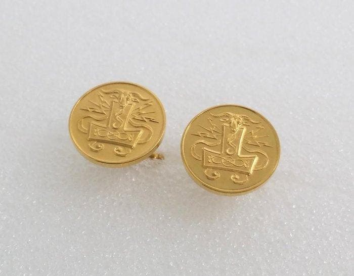 Sans prix de réserve - Franklin Mint - Boutons de manchette, Handtassen en Accessoires, Antieke sieraden