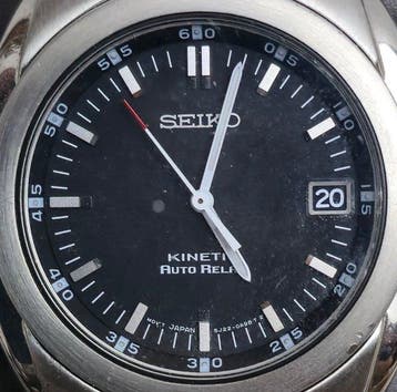 Seiko - Seiko Kinetic Auto Relay 5J22-0B29 – Made in Japan –