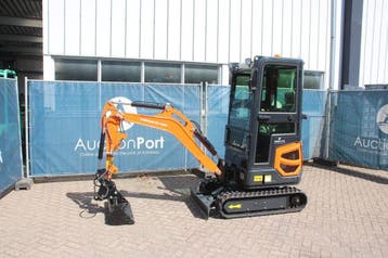 Veiling: Minigraver Cougar XT-18U Diesel 10.2kW Nieuw, Ophalen