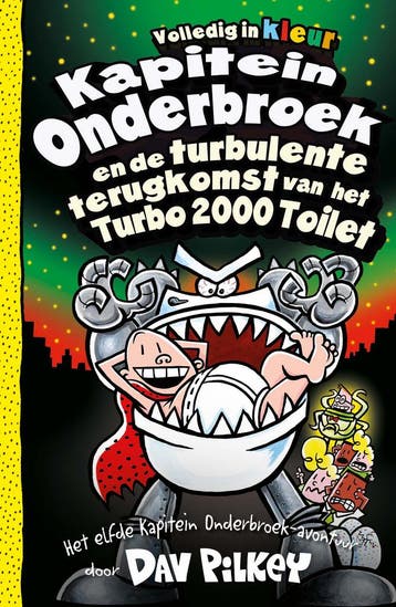 Kapitein Onderbroek en de turbulente terugkomst van het, Verzenden, Gelezen, Dav Pilkey