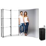 Beurswand | POP UP ARC | Opvouwbaar | Incl. Wandpanelen +, Verzenden