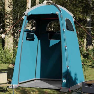 vidaXL Douchetent waterdicht blauw, Verzenden, Nieuw
