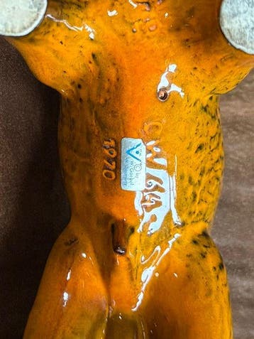 W. Goebel - Beeldje - W. Goebel Porzellanfabrik - Fat Lava, Antiek en Kunst