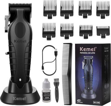 Kemei Tondeuse Pro | 34% Retour Deal | Sla je slag, Verzenden, Zo goed als nieuw, Scheren en Epileren