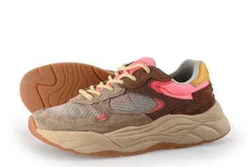 Scotch &amp; Soda Sneakers in maat 37 Bruin, Kleding | Dames, Bruin, Verzenden, Zo goed als nieuw, Sneakers