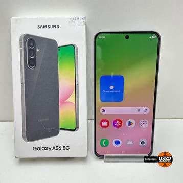 Samsung Galaxy A56 5G, 128GB opslag Grafiet, Telecommunicatie, Mobiele telefoons | Samsung, Verzenden, Gebruikt