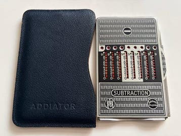 Addiator Duplex - Rekenmachine - 1940-1950 - mechanische, Antiek en Kunst