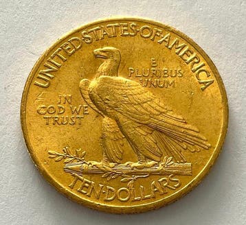 Verenigde Staten. 10 Dollars 1915 - Indian Head