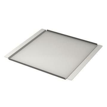 Bakplaat | RVS | 460x340mm Diamond, Verzenden