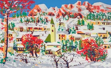 Athos Faccincani (1951) - Case nel Bosco