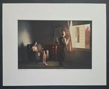 Richard Tuschman (1956) - Hotel by Railroad - tirage rare