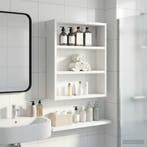 vidaXL Badkamer wandkast Wit 40 x 10 x 50 cm Geconstrueerd, Verzenden, Nieuw