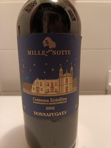 2002 Donnafugata Mille e una Notte Contessa Entellina -