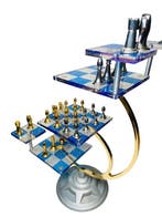 Franklin Mint - Jeu déchecs - Star Trek 3 D Chess Set -