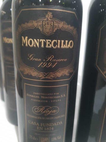 1994 Bodegas Montecillo - Rioja Gran Reserva - 6 Flessen, Nieuw