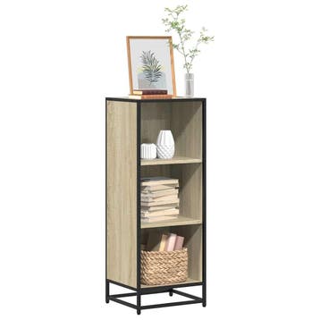 vidaXL Boekenkast 40x35x107,5 cm bewerkt hout sonoma, Verzenden