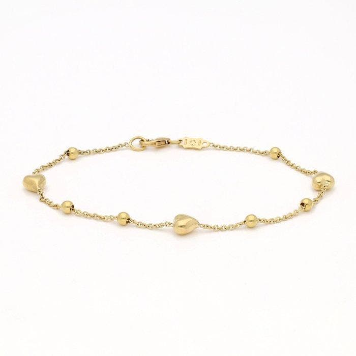 Armband - 18 karaat Geel goud, Handtassen en Accessoires, Armbanden
