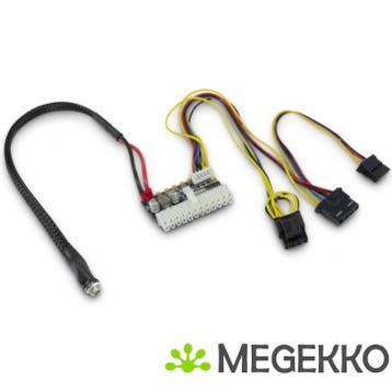 Inter-Tech 88882188 power supply unit Zwart, Verzenden