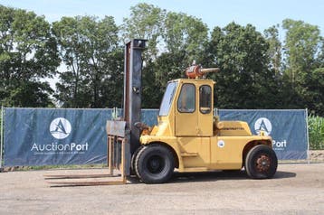 Veiling: Heftruck Caterpillar B22 Diesel 10205kg 4.87m, Ophalen