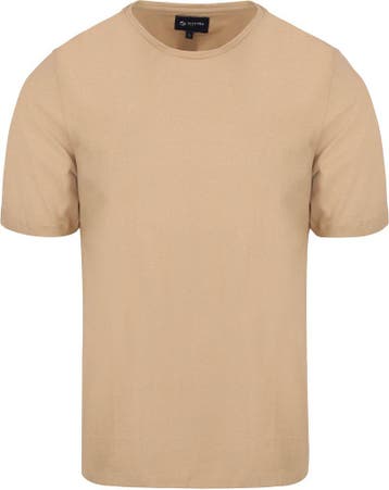 Suitable Respect T-shirt Jim Beige maat Maat 52/54 (L) Heren, Maat 52/54 (L), Verzenden, Beige, Nieuw