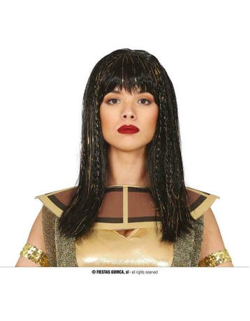 Egyptische cleopatra pruik, Hobby en Vrije tijd, Ophalen of Verzenden, Nieuw