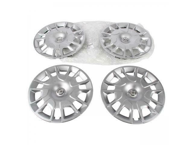 4x ORIGINELE wielafdekking Opel wielkap ZILVER 16 inch GRAND, Auto-onderdelen, Banden en Velgen, Ophalen of Verzenden
