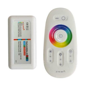 RGB RF touch afstandsbediening met knoppen voor led strip, Ophalen of Verzenden, Nieuw