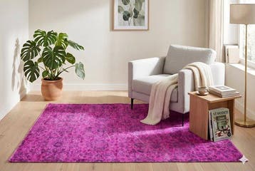 rose vintage - Tapis - 195 cm - 110 cm - avec certificat, Nieuw