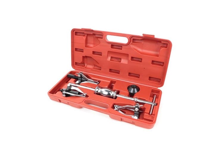 TM Lagertrekkerset met slaghamer en omkeerbare armen, Auto diversen, Autogereedschap, Verzenden