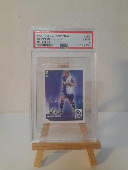 2010 Panini Kevin De Bruyne #153 Rookie-kaart - PSA 9 - 1, Collections, Autocollants