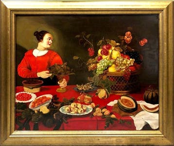 European School (XX), After Frans Snyders - The fruit seller
