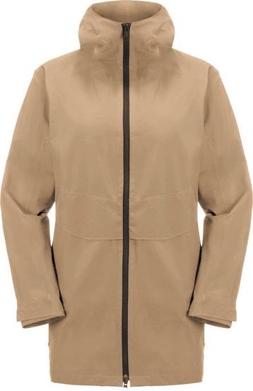 Jack Wolfskin MAINKAI LONG JKT W Dames Outdoorjas - sand..., Verzenden, Nieuw